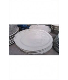 ASSIETTES BLANCHES PALETTE X4 