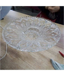 CENTRE DE TABLE VERRE