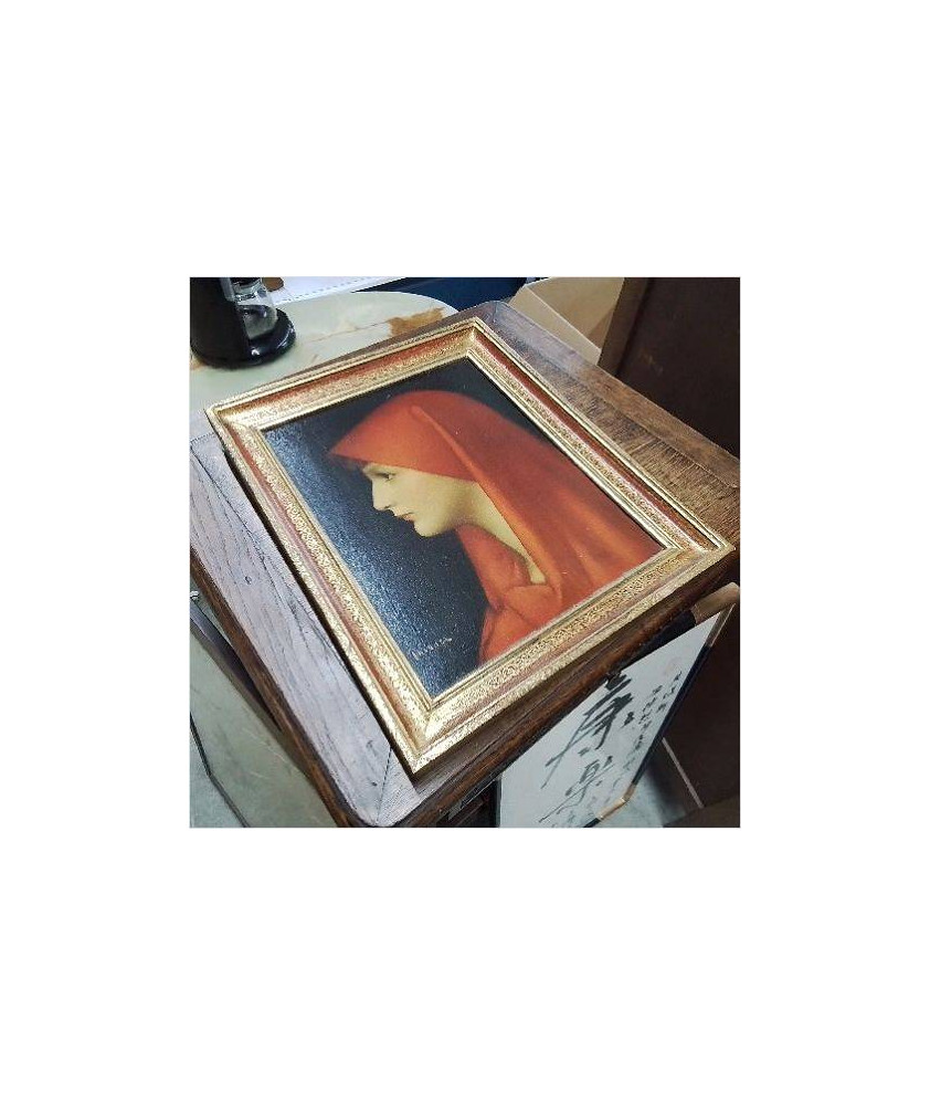 CADRE DORÉ VISAGE 
