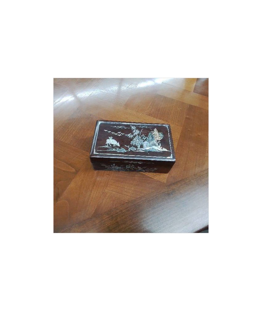 BOITE ASIATIQUE INSERTS NACRE