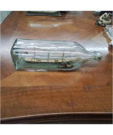 BOUTEILLE BATEAU SOUS VERRE