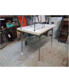 TABLE DE CUISINE FORMICA BLANC