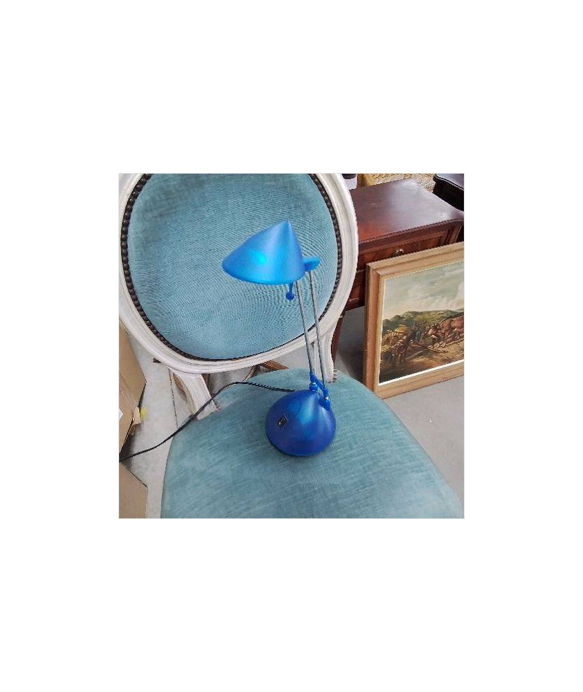 LAMPE DE BUREAU BLEUE 