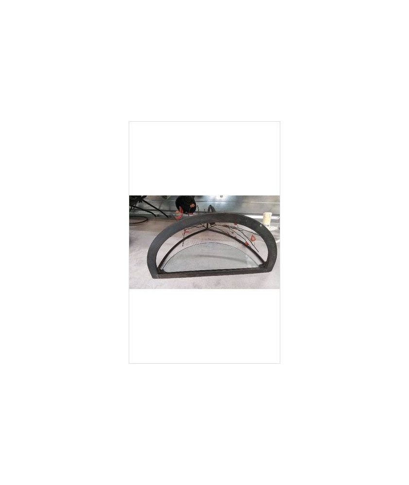 DECO CONSOLE METAL VERRE PM A FIXER