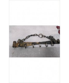 PORTE CLE METAL A SUSPENDRE 