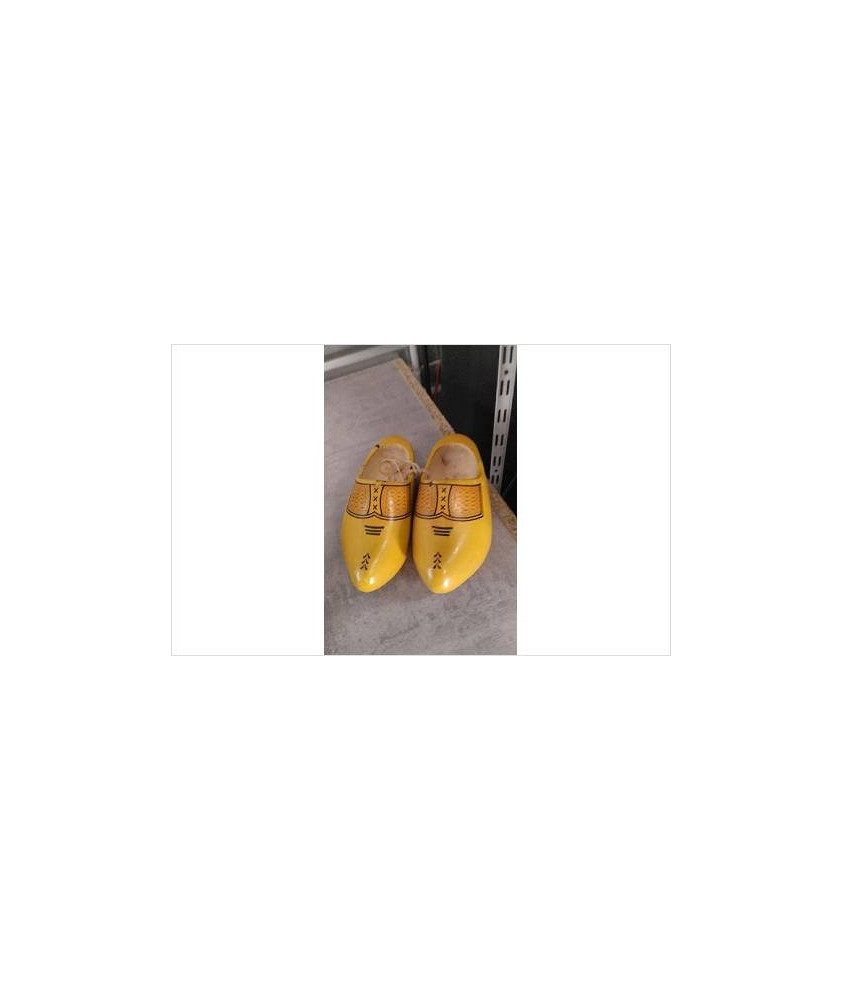 DECO SABOT JAUNE 