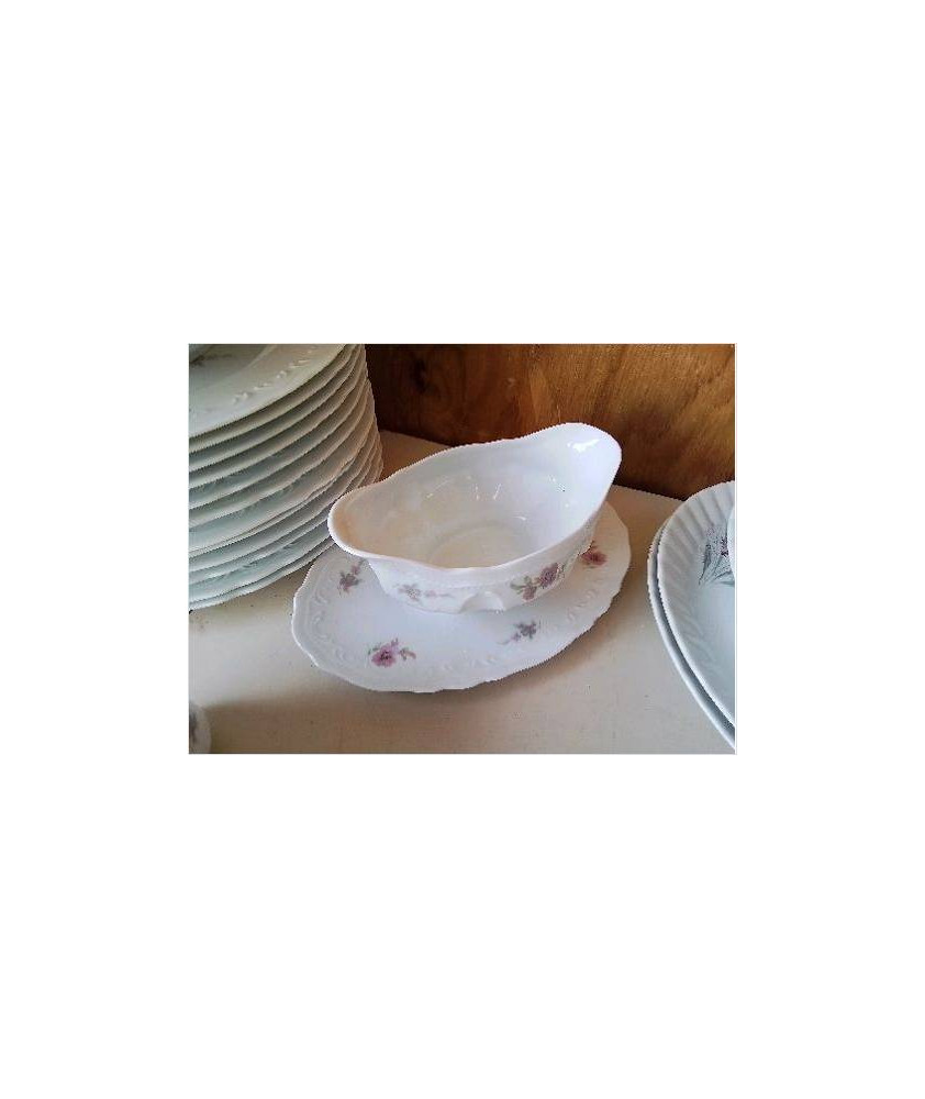 SAUCIÈRE EN PORCELAINE 