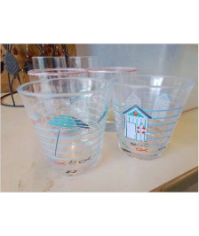 LOT DE 2 VERRES 