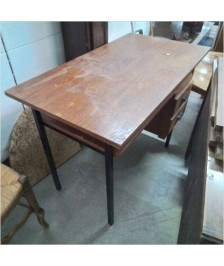 BUREAU 2 TIROIRS VINTAGE 