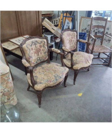 PAIRE DE FAUTEUILS 