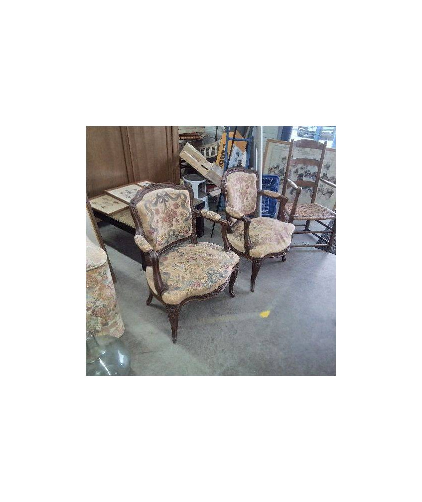 PAIRE DE FAUTEUILS 