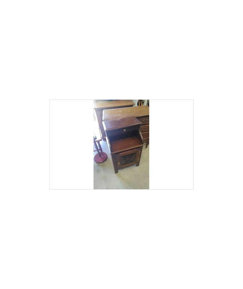 MEUBLE D’APPOINT 1 TIROIR 1 PORTE
