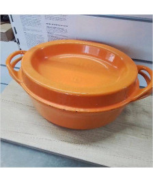 COCOTTE COUSANCES ORANGE EN L’ETAT