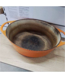 COCOTTE COUSANCES ORANGE EN L’ETAT