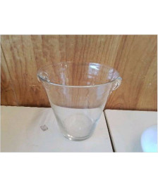 SEAU À CHAMPAGNE EN VERRE 