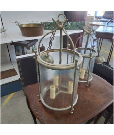 LUSTRE CYLINDRE VERRE MM