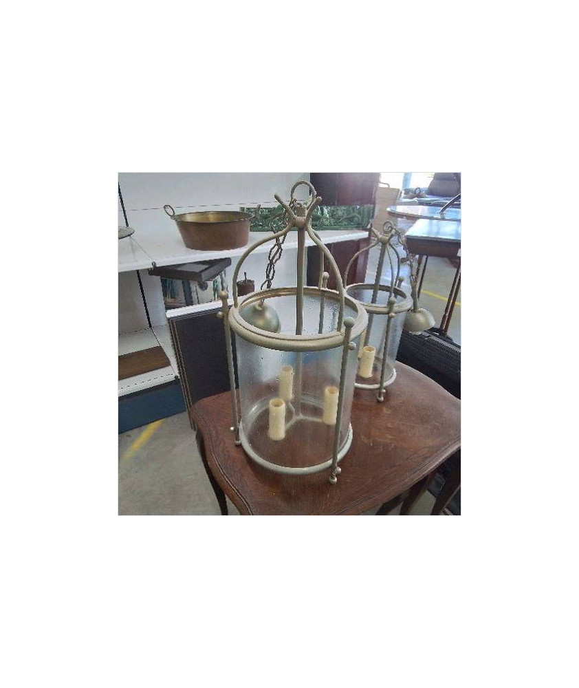 LUSTRE CYLINDRE VERRE MM