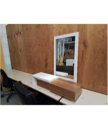 CONSOLE MURALE CONTEMPORAIN AVEC MIROIR 