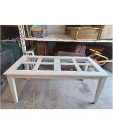 TABLE BLANCHE MODERNE