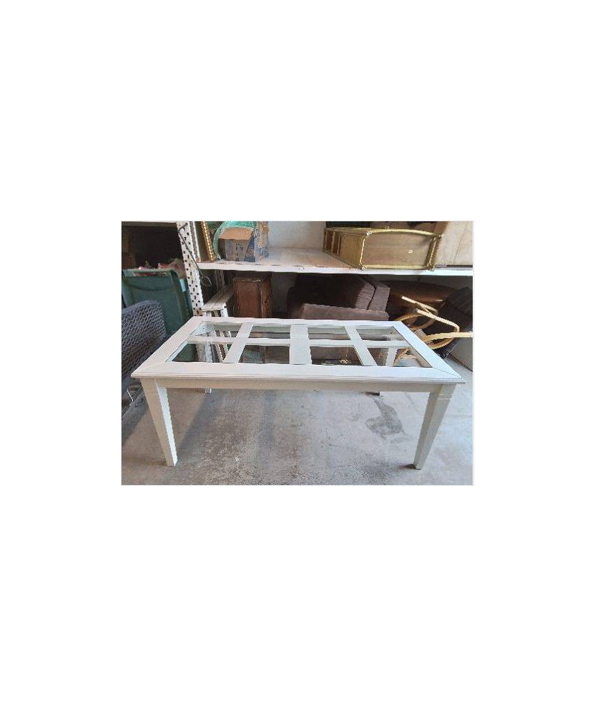TABLE BLANCHE MODERNE