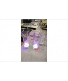 VERRE PLASTIQUE LUMINEUX 