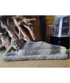 LYING BUDDHA - 100CM PIERRE DE RIVIERE