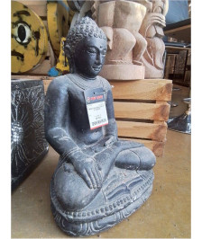 SEATED BUDDHA 45CM  F CIMENT