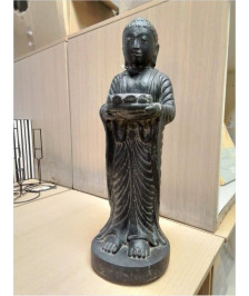 STANDING BUDDHA 50CM GREETING CIMENT