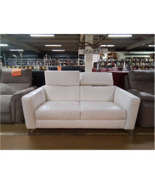 CANAPE 2 PLACES CUIR NATUZZI L 173