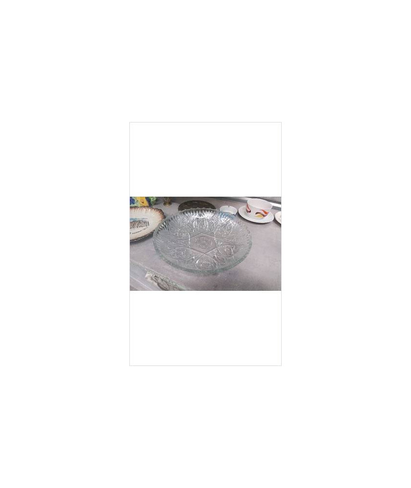 PLAT CREUX EN VERRE