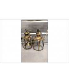 LUSTRE LAITON VERRE BISEAUTE 