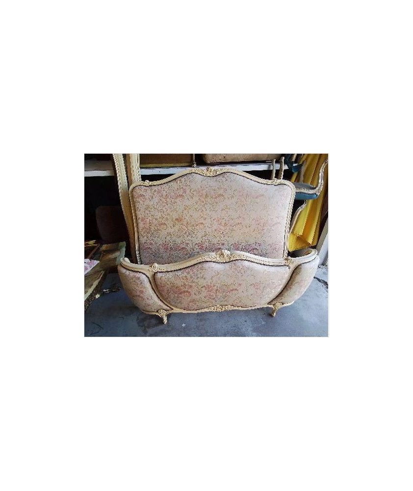 LIT CORBEILLE STYLE LOUIS XV 