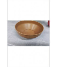 SALADIER PLASTIQUE MARRON