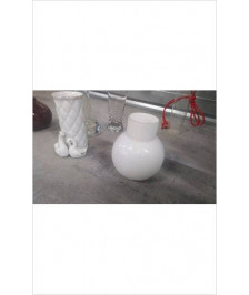 VERRE DE LAMPE OPALINE