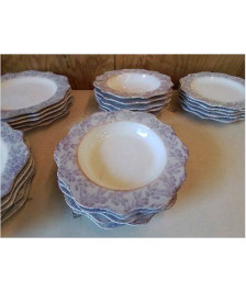 ASSIETTE CREUSE LOT DE 5