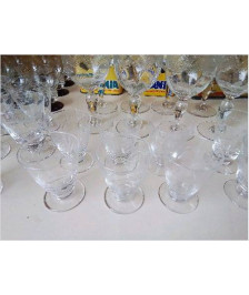 LOT DE 6 VERRES À DIGESTIF 