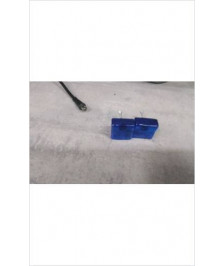 POIGNEES DE TIROIRS PLASTIQUE BLEUES X2 