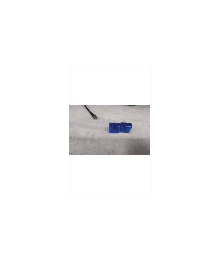POIGNEES DE TIROIRS PLASTIQUE BLEUES X2 
