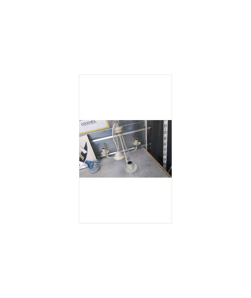 LUSTRE ECRU 3 BRANCHES