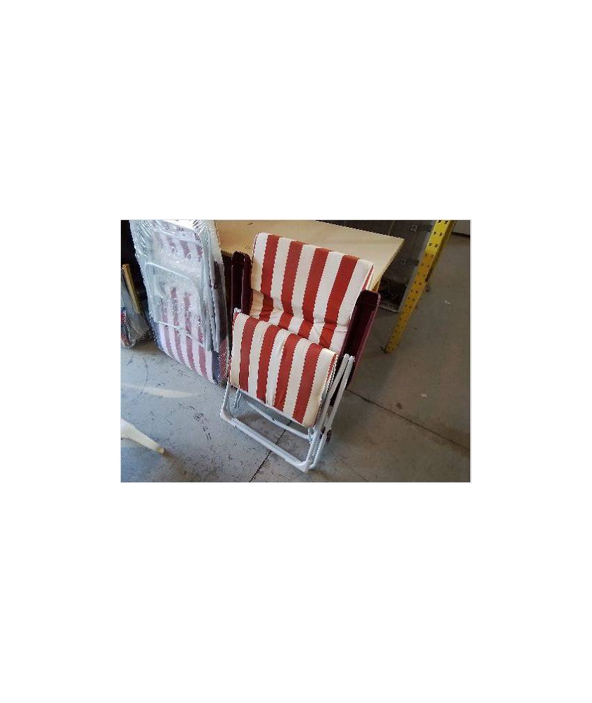 FAUTEUIL DE JARDIN PLIABLE 