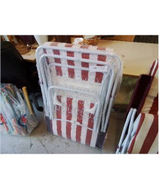 FAUTEUIL DE JARDIN PLIABLE 