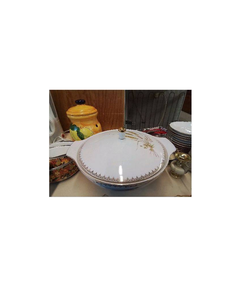 SOUPIÈRE EN PORCELAINE 