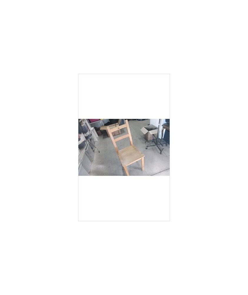 CHAISE BOIS 