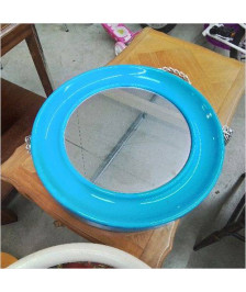 MIROIR BLEU VINTAGE 