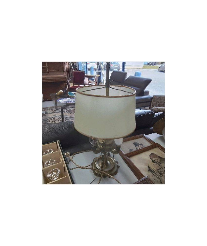 LAMPE ANCIENNE ABAT JOUR REGLABLE