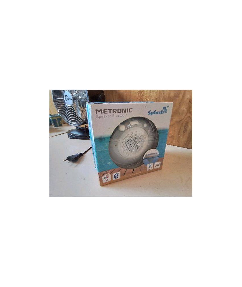 ENCEINTE BLUETOOTH WATERPROOF METRONIC