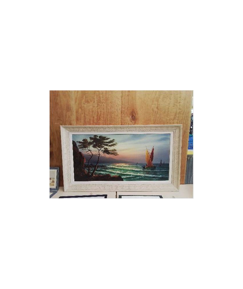 PEINTURE PAYSAGE MARITIME 