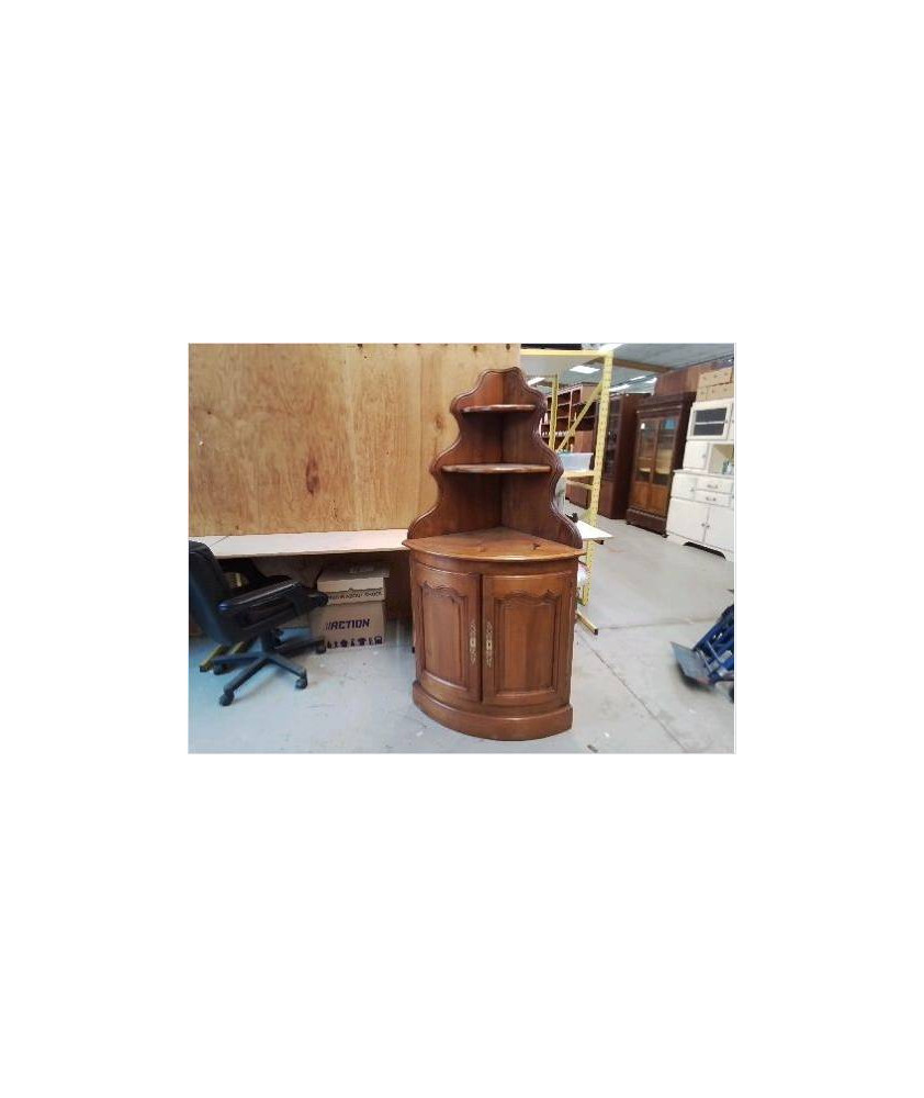 PETIT MEUBLE D’ANGLE ÉTAGÈRE 
