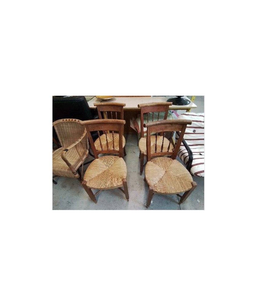 CHAISE PAILLÉE