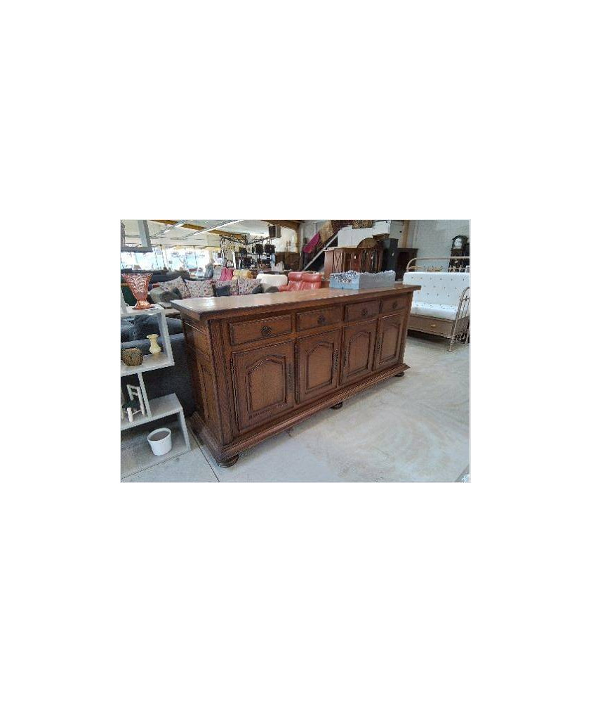 GRANDE ENFILADE 4P EN CHÊNE DE STYLE RUSTIQUE